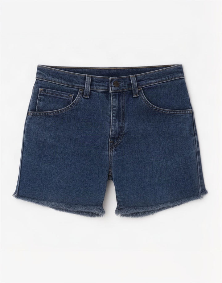 Damskie spodenki jeansowe Levi's W28 Średni niebieski, bawełniany