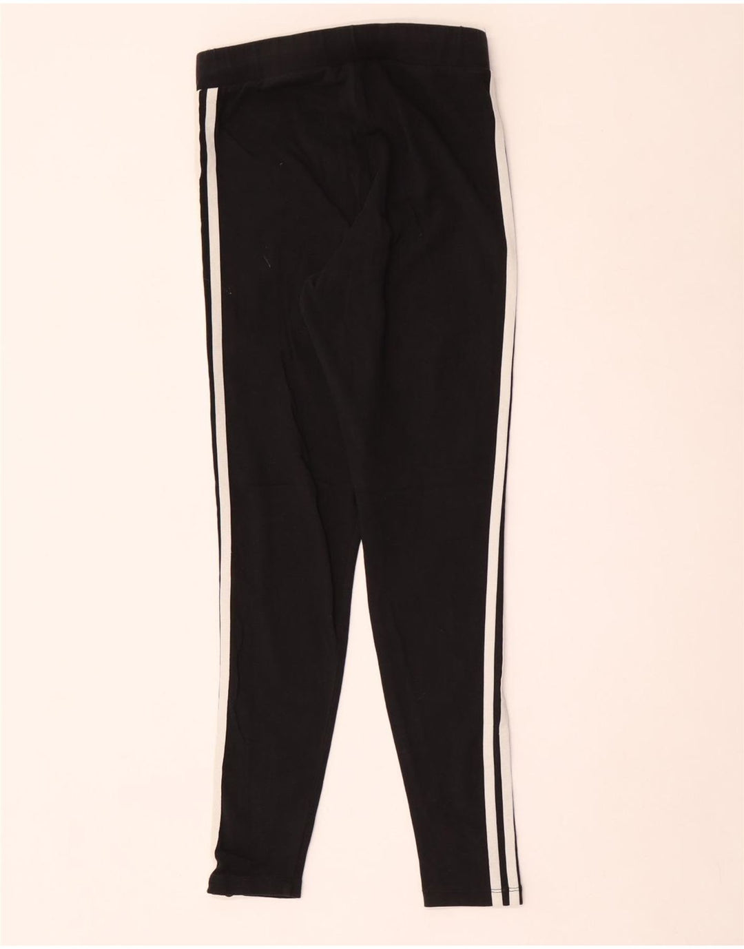 Legginsy damskie Adidas UK 12, średnie, czarne, bawełniane