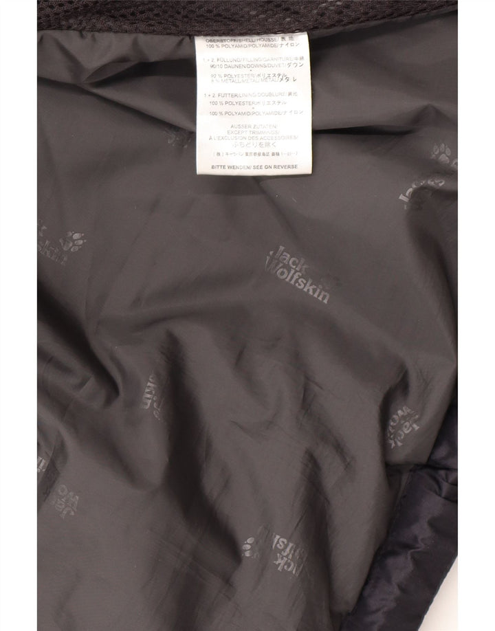 Męska ocieplana kurtka Jack Wolfskin UK 40/42, duża, czarna, poliester