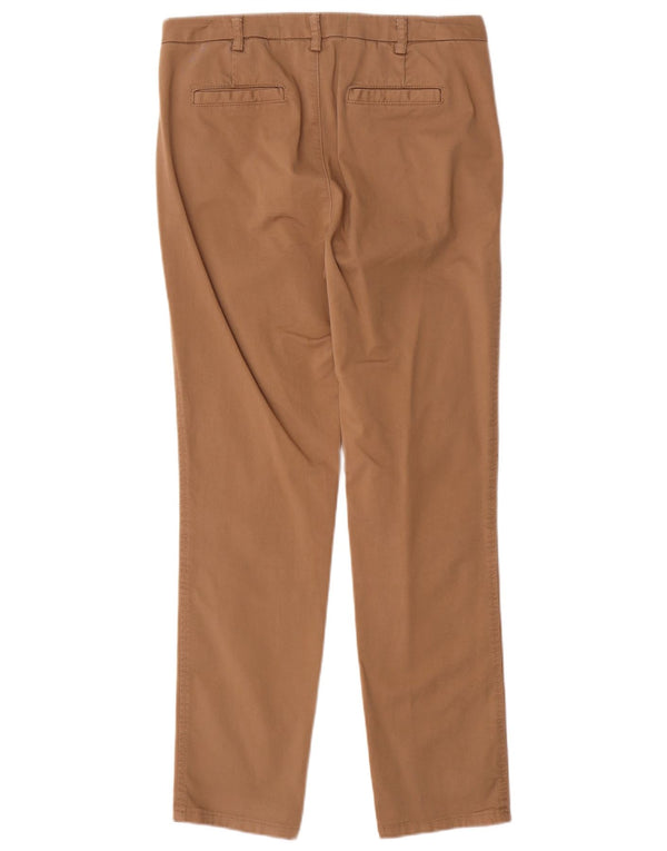Spodnie damskie Benetton Slim Chino UK 10 Small W30 L29 Beżowa bawełna