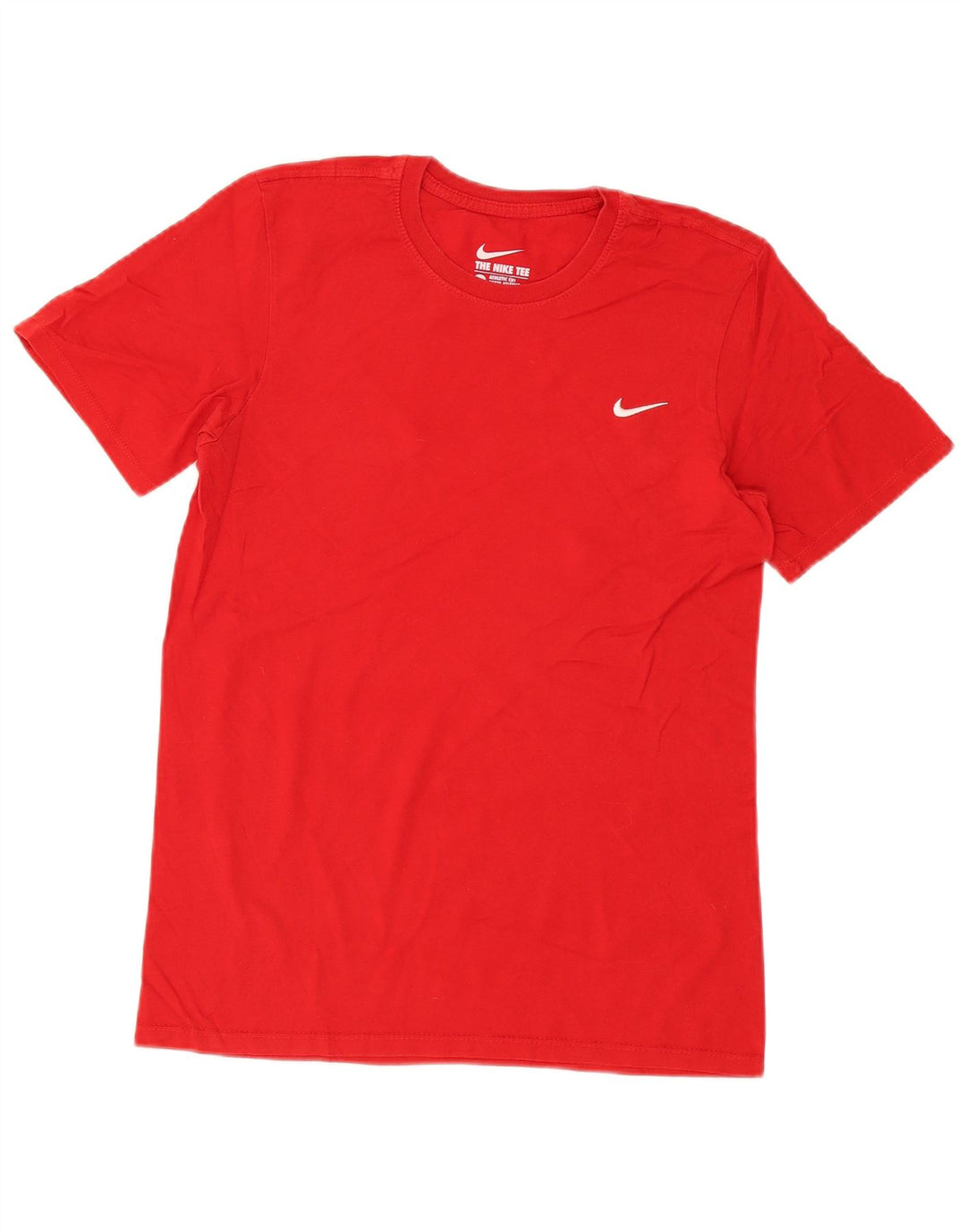 Męski T-shirt Nike o kroju sportowym, mały, czerwony