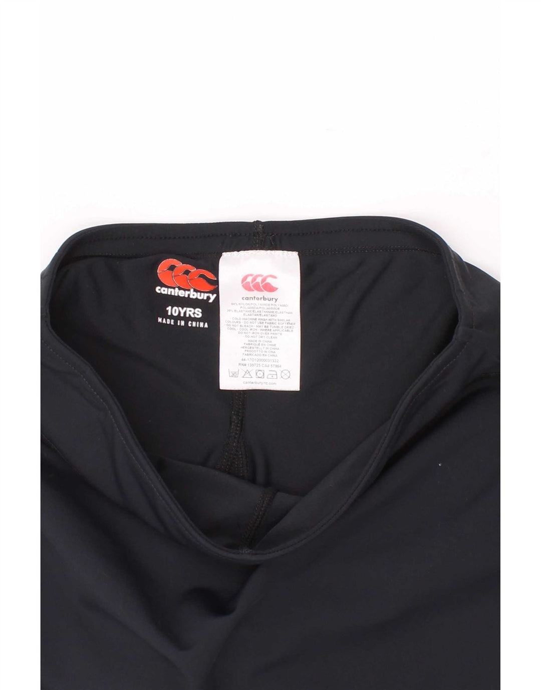 Skort dziewczęcy Canterbury 9-10 lat, czarny nylon