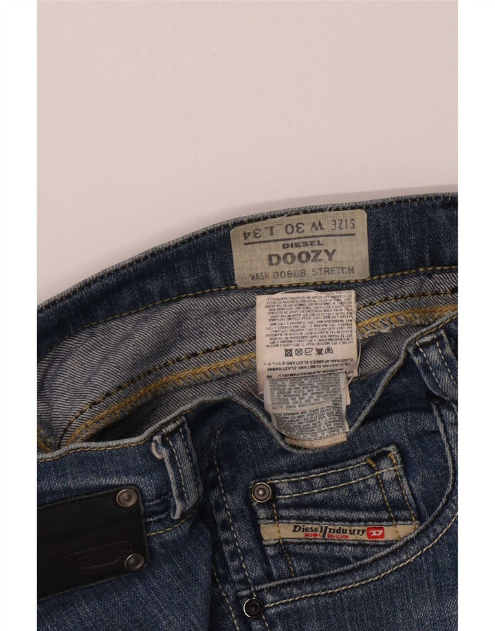 Damskie jeansy Diesel Doozy Slim W30 L31 Niebieskie bawełniane