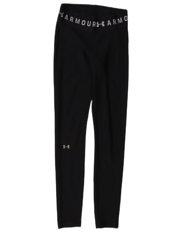 Damskie legginsy z wysokim stanem Under Armour XS W24 L27 czarne