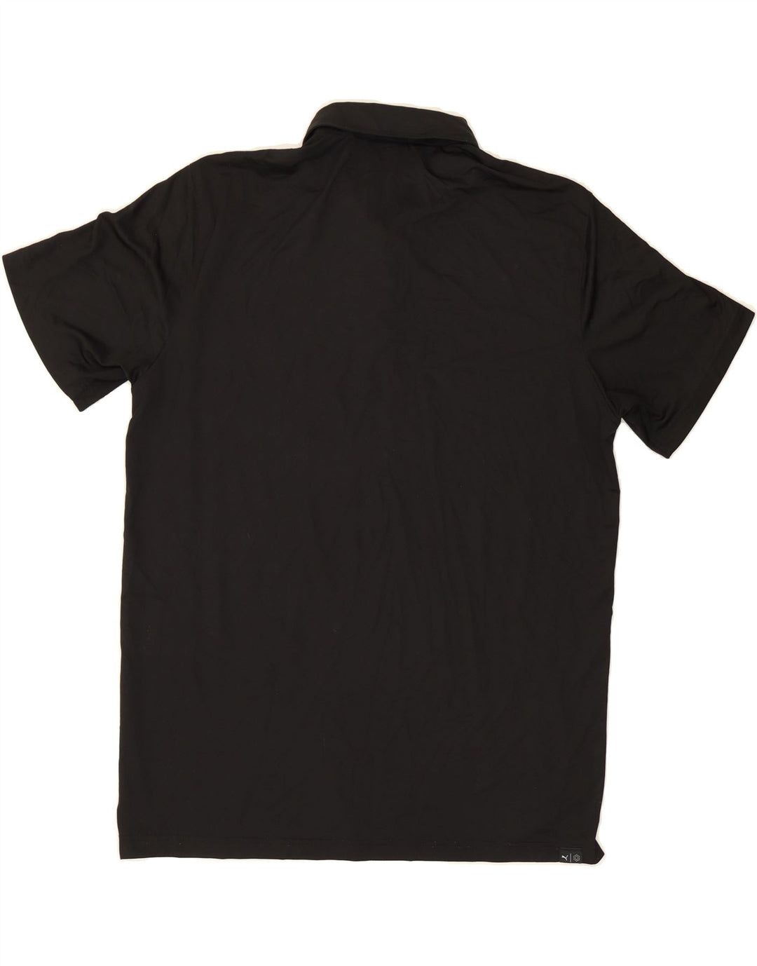 PUMA Mens Polo Shirt XL Black Vintage Puma and Second-Hand Puma from Messina Hembry 