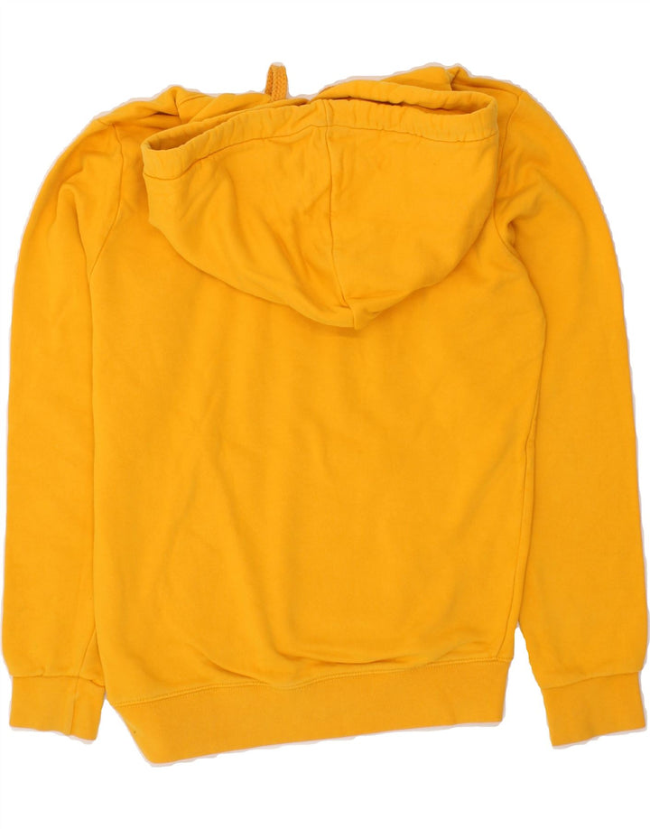 STARTER Mens Graphic Hoodie Jumper Small Yellow Vintage Starter and Second-Hand Starter from Messina Hembry 