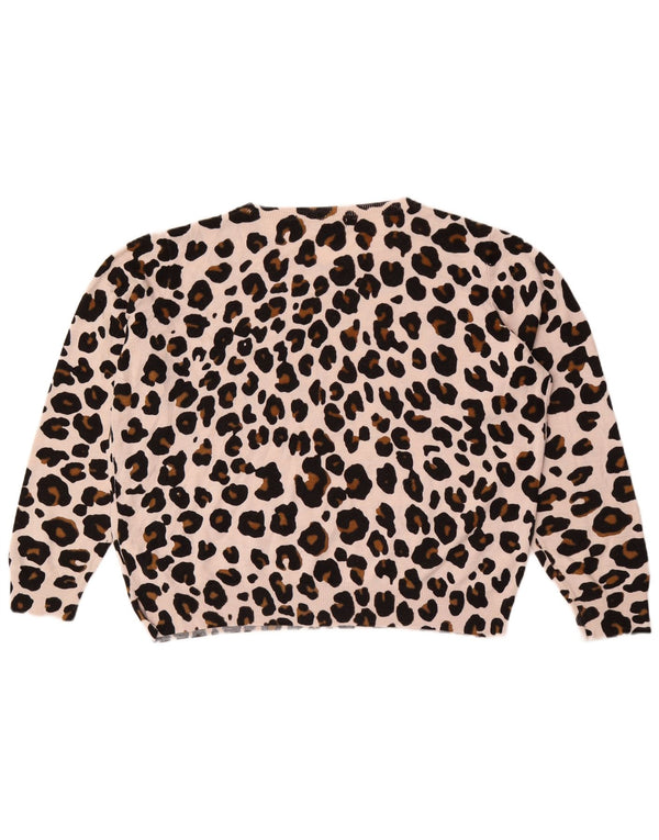 Marks & Spencer Damski sweter z dekoltem w łódkę, UK 20 2XL, beżowy