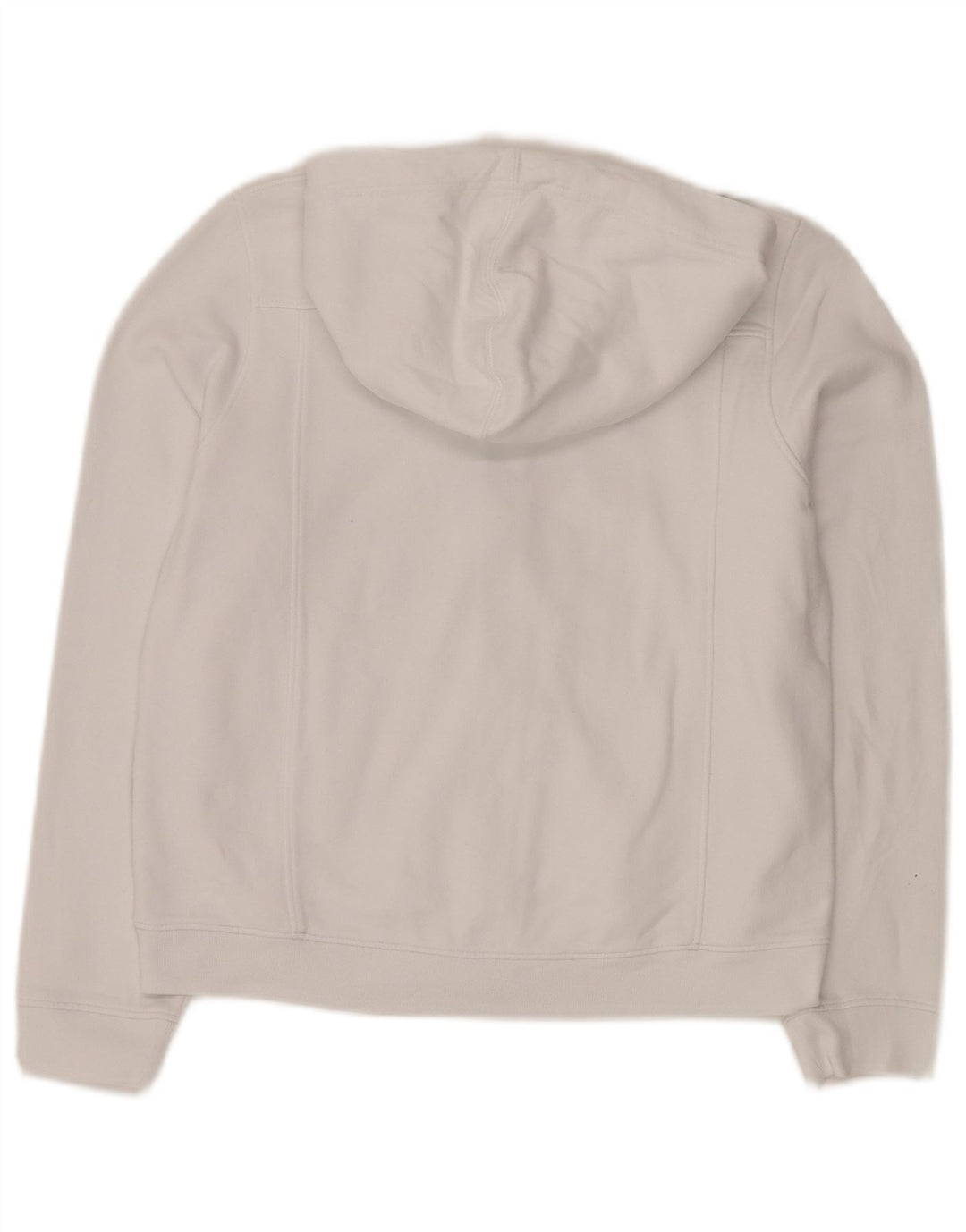 Damski sweter z kapturem i zamkiem CALVIN KLEIN JEANS UK 10, mały, biały