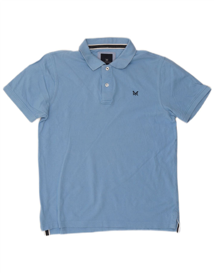 Męska koszulka polo Crew Clothing Średni niebieski, bawełniany