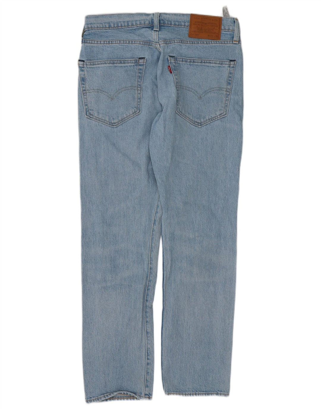 Męskie jeansy Levi's 502 Tapered W30 L28 Niebieskie bawełniane