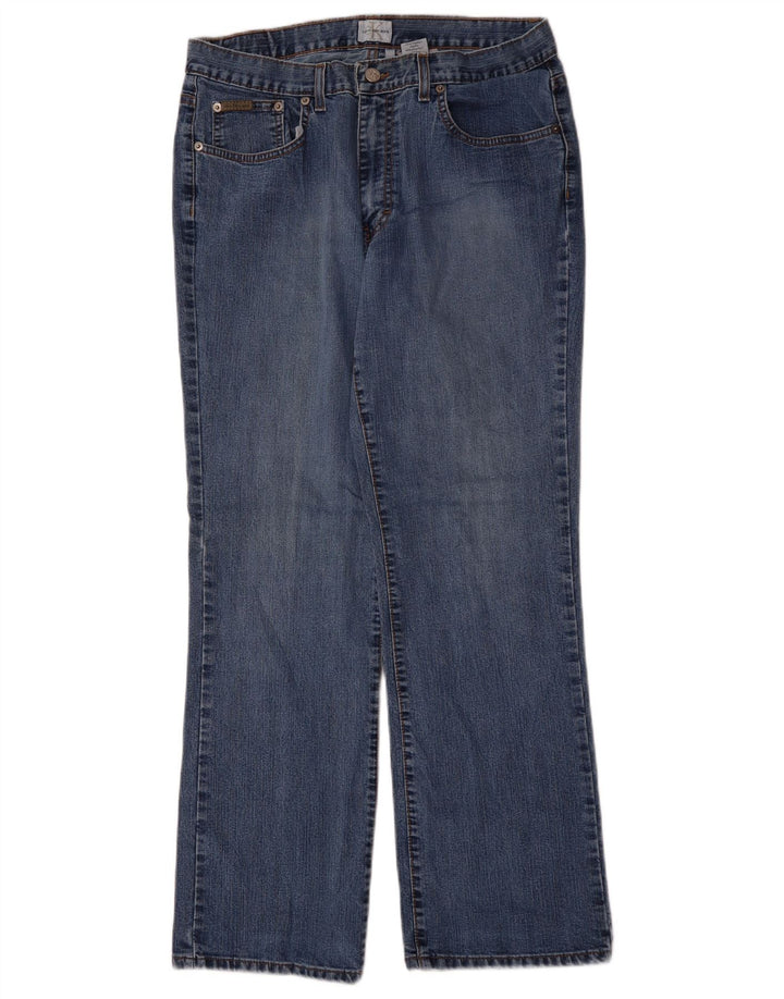 Damskie proste dżinsy Calvin Klein W32 L29 Niebieskie bawełniane
