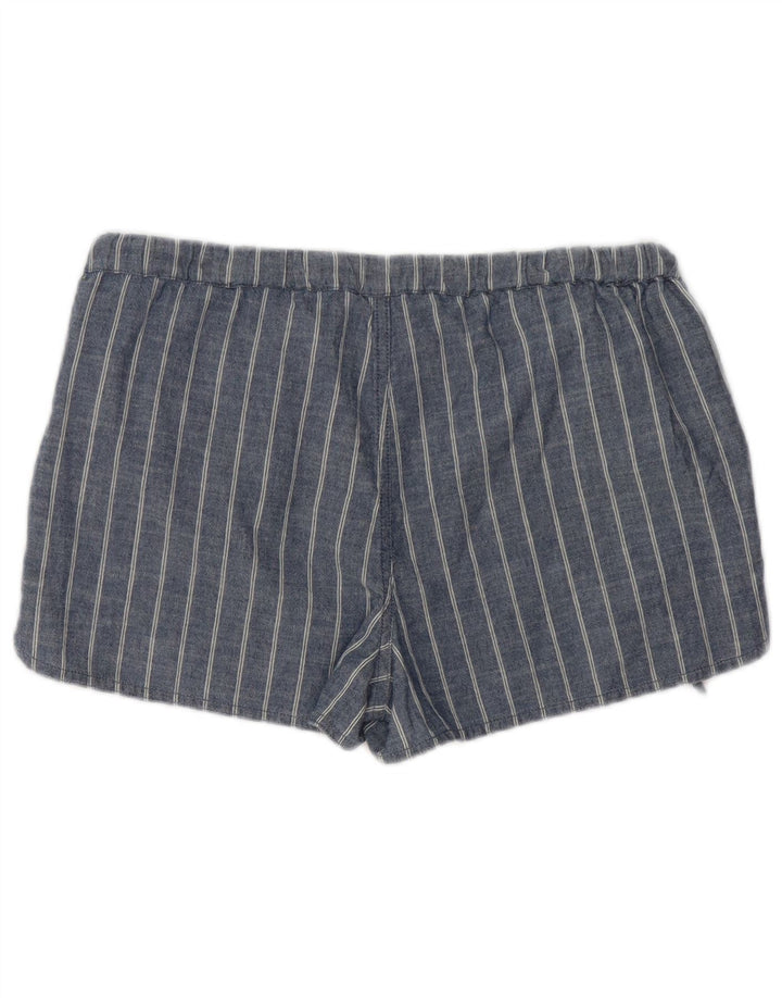 Damskie spodenki codzienne J. CREW, małe, bawełniane, W34 w niebieskie paski