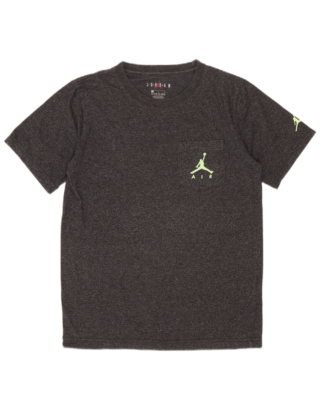 T-shirt chłopięcy Jordan 12-13 lat, duży, szary, nakrapiany