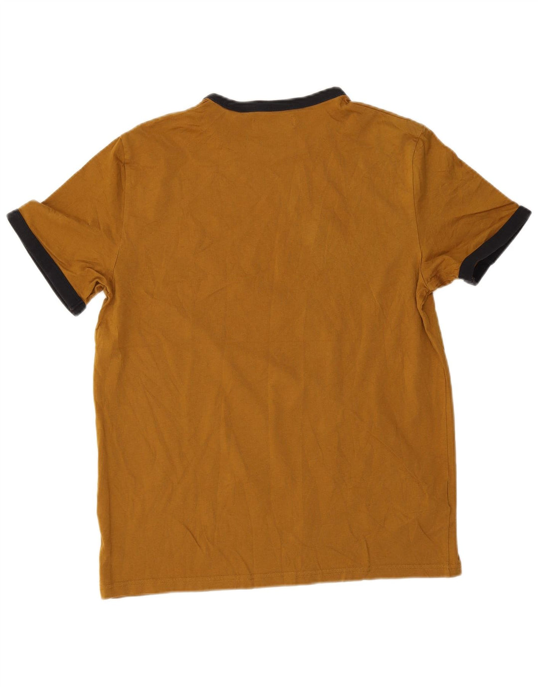 T-shirt męski Fred Perry, bawełniany, średnio brązowy