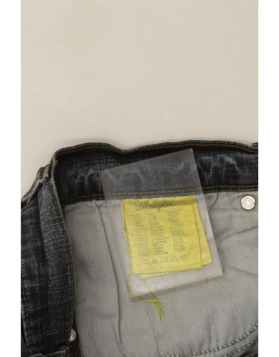 Męskie jeansy Wrangler Texas Stretch Straight W42 L29 Niebieskie, bawełniane