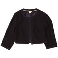 MONSOON Womens 3/4 Sleeve Bolero Jacket UK 8 Small Black Polyester
