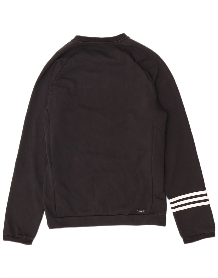 Bluza męska Adidas o regularnym kroju, średnia czarna bawełniana