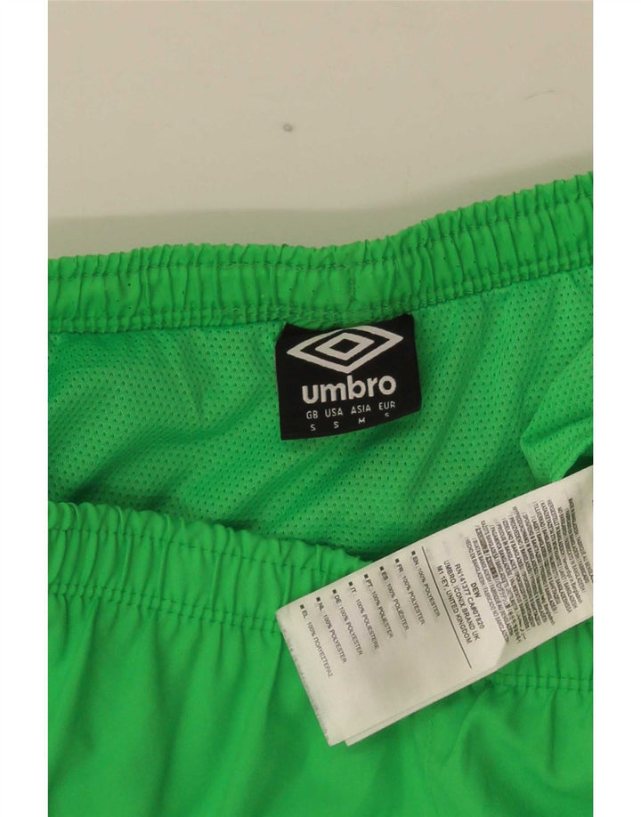 Męskie spodenki sportowe Umbro West Ham United, małe, zielone, z poliestru