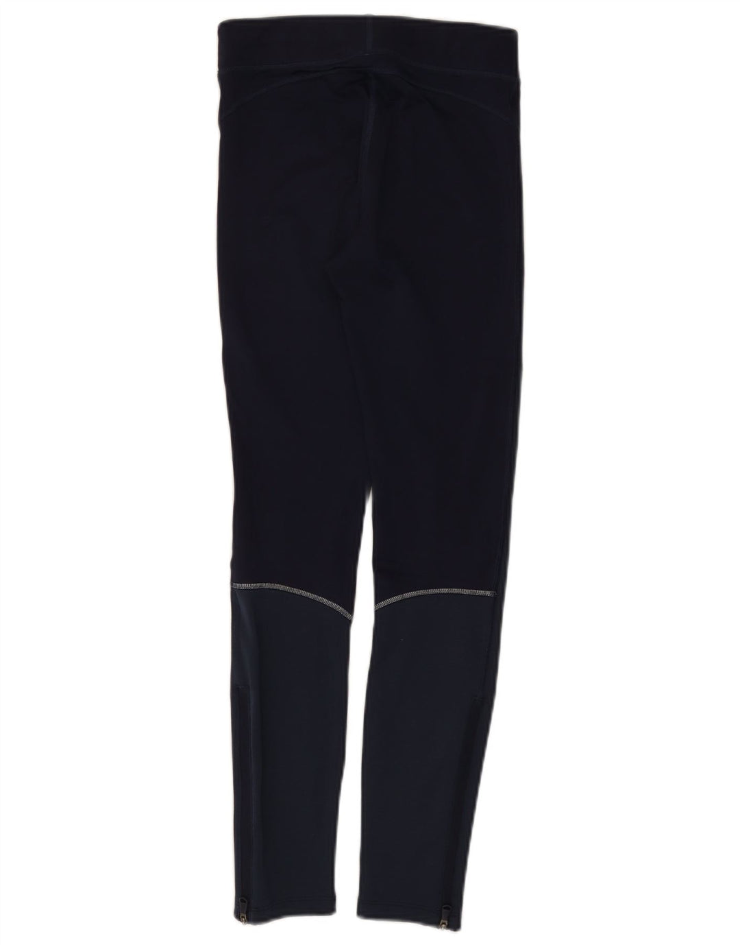 Legginsy damskie Under Armour UK 4 XS, granatowy, poliester z blokami kolorów