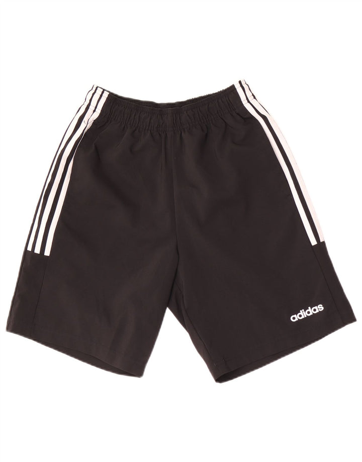 Męskie spodenki sportowe Adidas, małe, czarne, poliestrowe