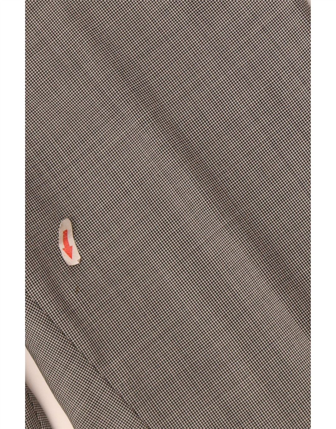 Męskie spodnie codzienne Massimo Dutti EU 44 Large W34 L33 Czarna pepitka