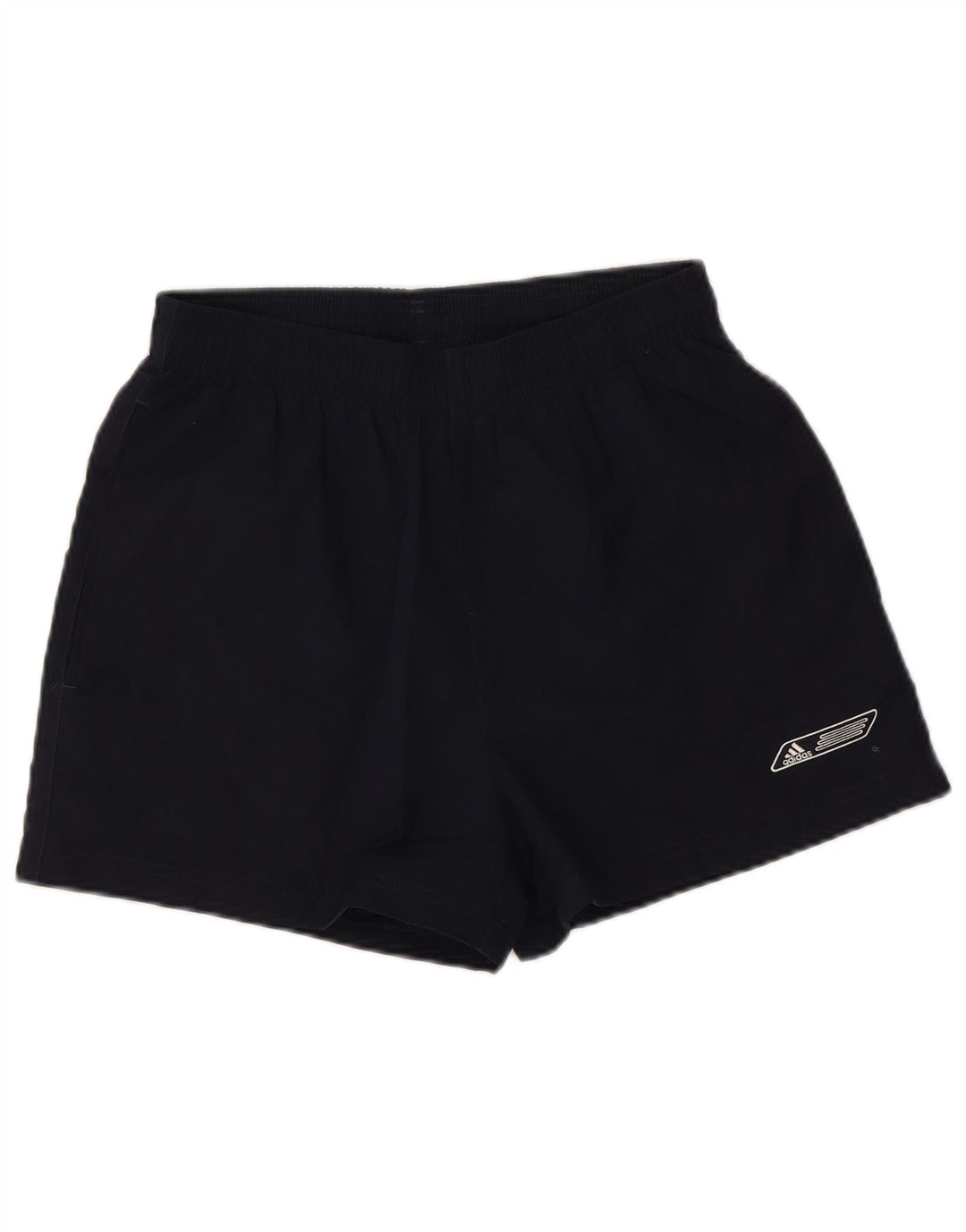 Męskie spodenki sportowe ADIDAS, małe, granatowe, poliestrowe