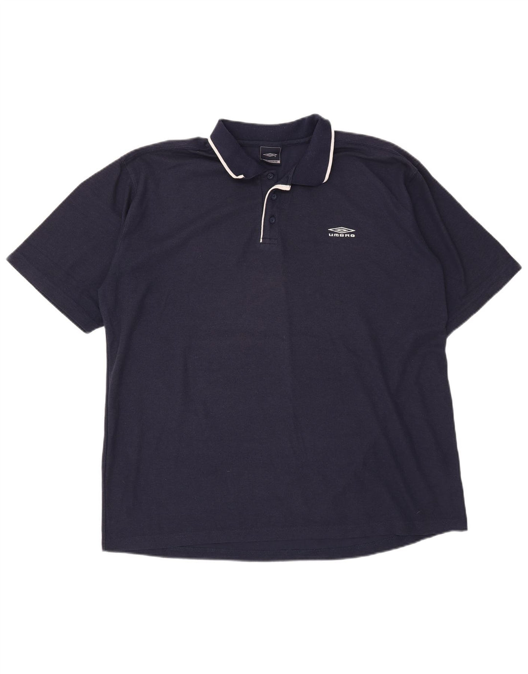 Męska koszulka polo Umbro 2XL granatowa, poliestrowa