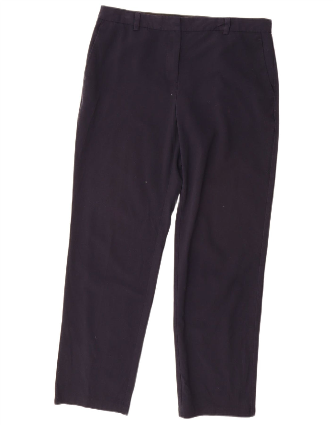 Damskie spodnie garniturowe Marks & Spencer UK 12 Medium W30 L28 Granatowe