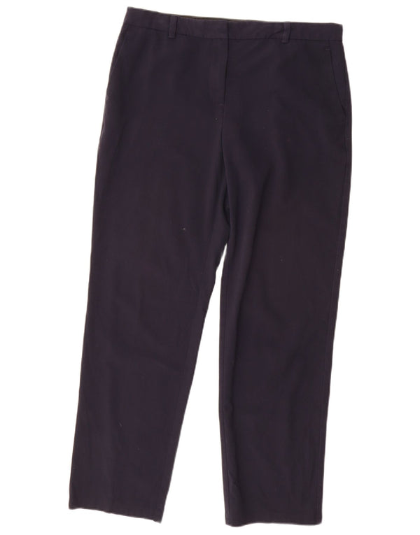 Damskie spodnie garniturowe Marks & Spencer UK 12 Medium W30 L28 Granatowe