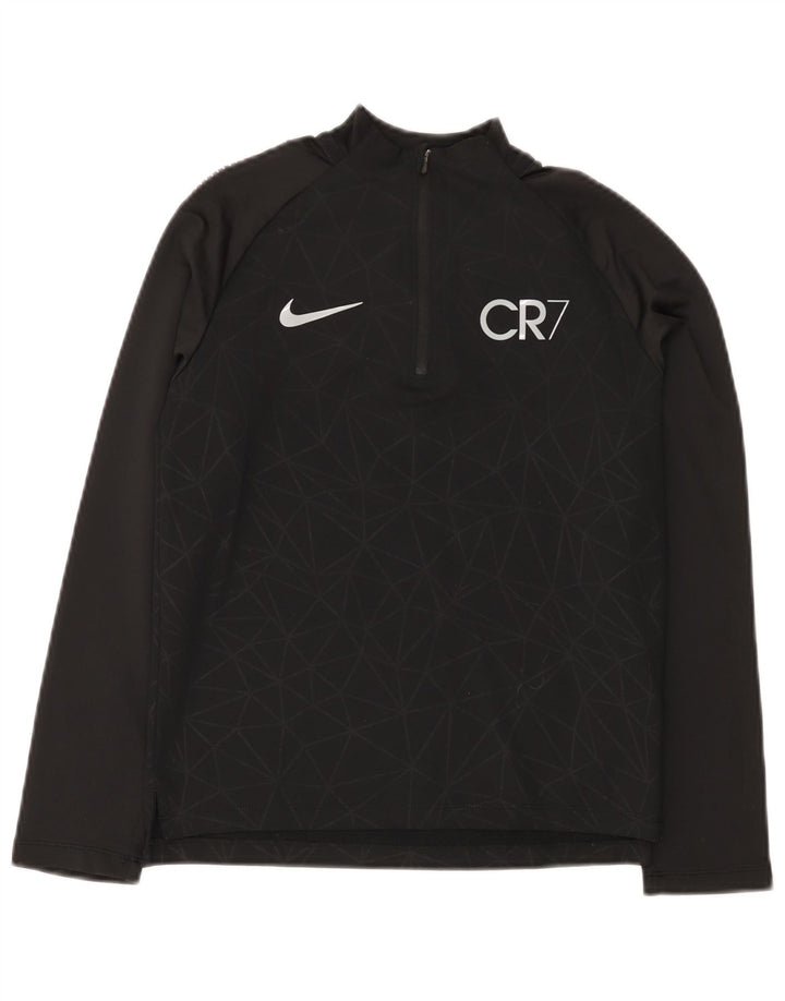 Chłopięcy dres Nike CR7 Graphic Pullover Top 10-11 lat, średni czarny