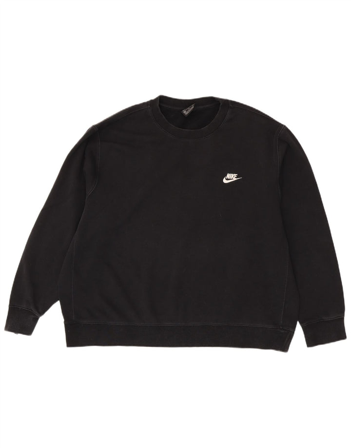 Męska bluza dresowa NIKE 2XL, czarna, bawełniana