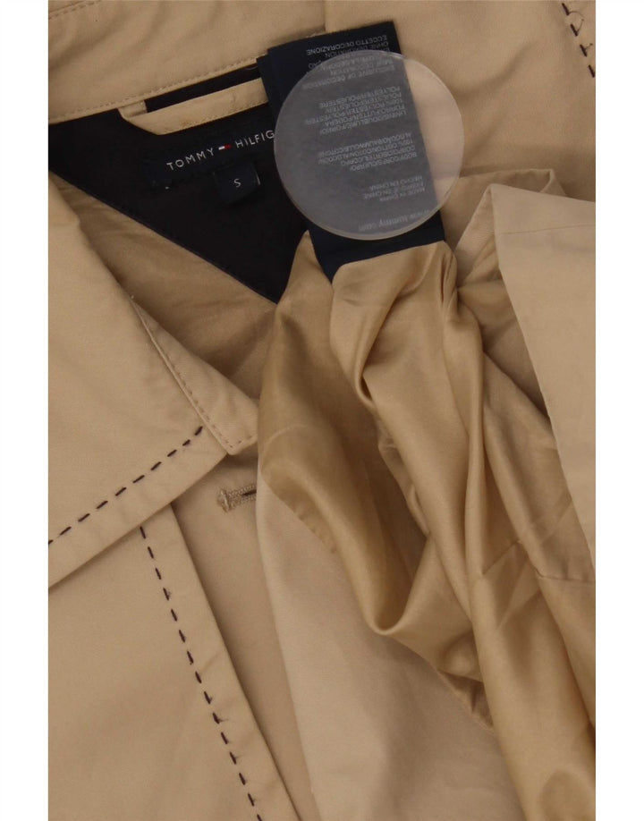 Damska kurtka wojskowa Tommy Hilfiger UK 10 Small, beżowa, bawełniana