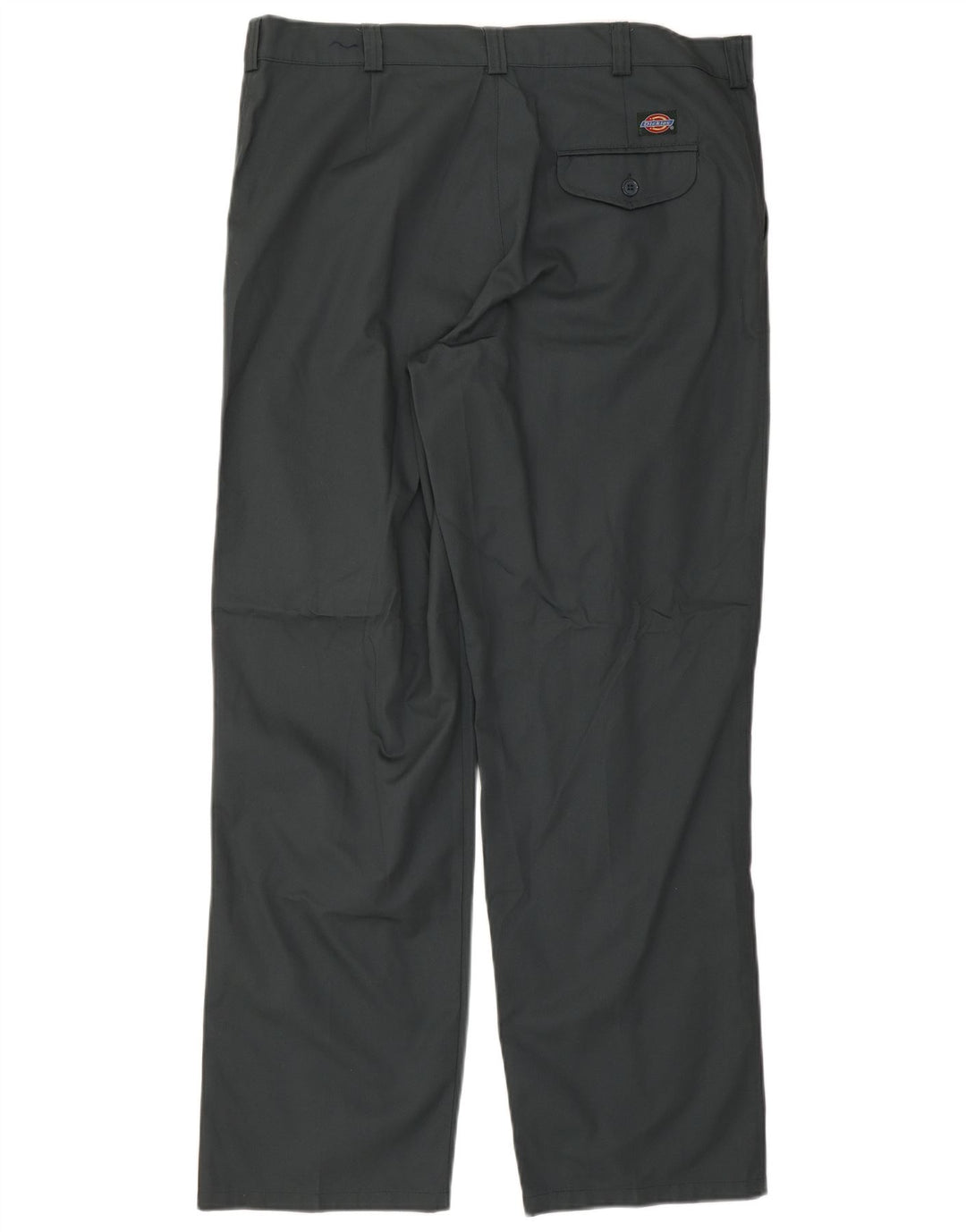 Męskie proste spodnie chino Dickies W40 L30 Zielony poliester