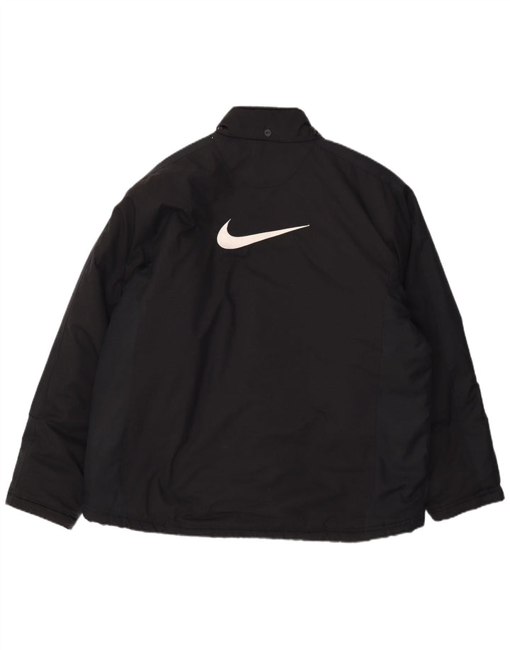 Męska kurtka wiatrówka Nike UK 42 XL, czarny poliester