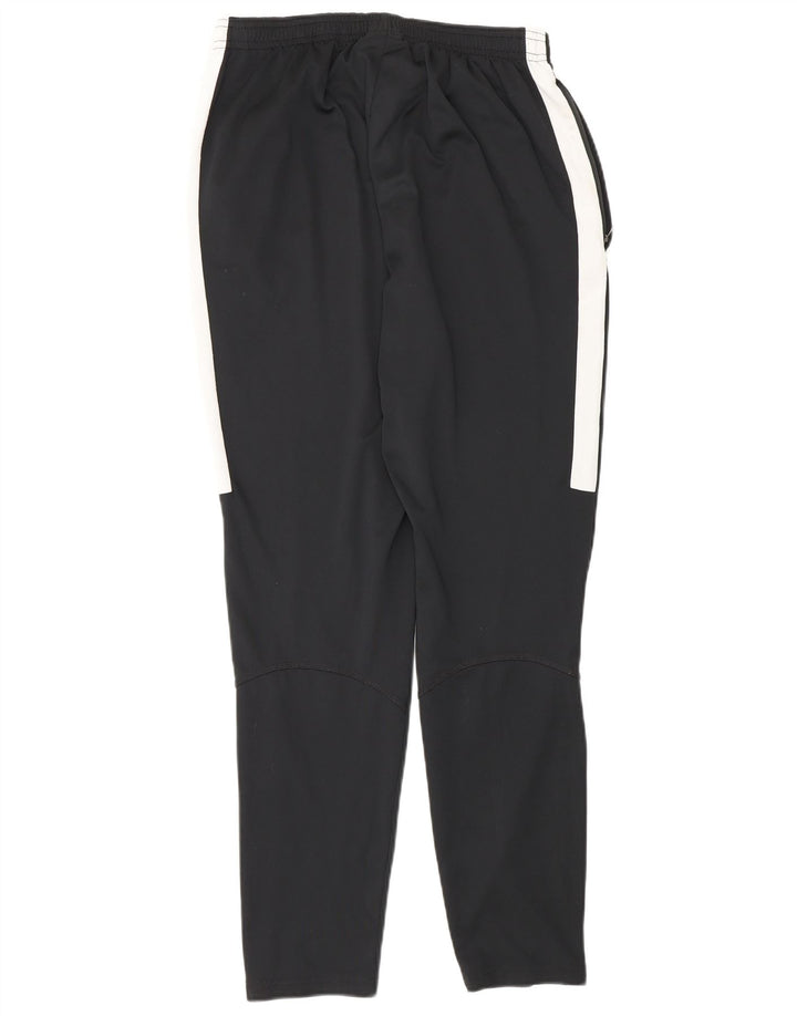 Damskie spodnie dresowe Nike UK 8, małe, czarne, poliestrowe, sportowe