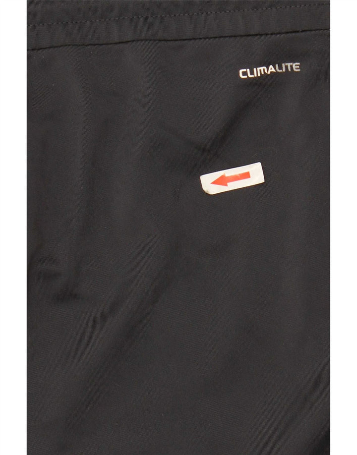 Damskie spodnie dresowe Adidas Climalite UK 12, średni szary poliester