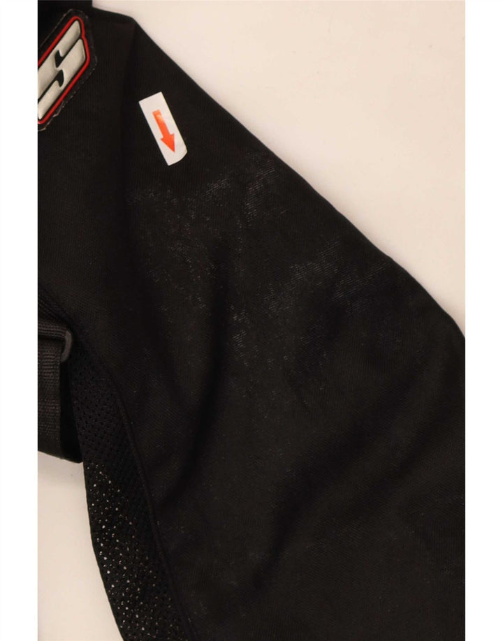 Vintage męska kurtka wyścigowa UK 48 4XL czarna
