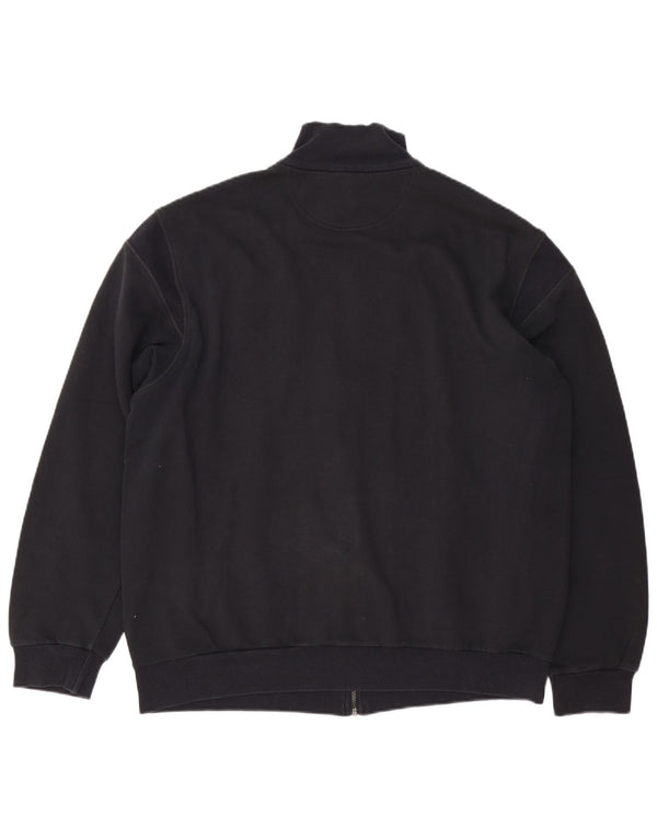 Kurtka męska dresowa LOTTO 2XL, czarna, bawełniana