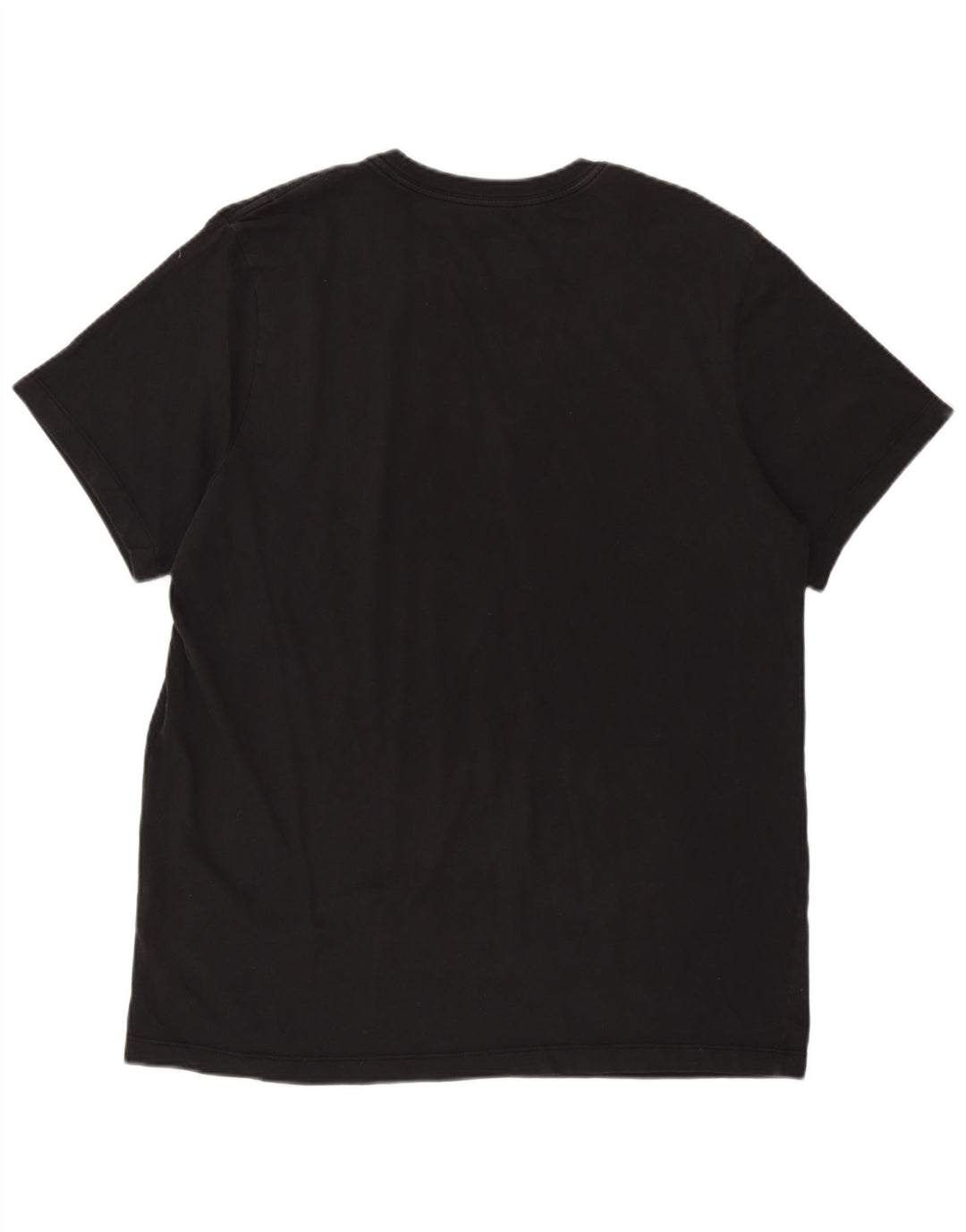 Męski T-shirt z grafiką Nike, duży, czarny, bawełniany