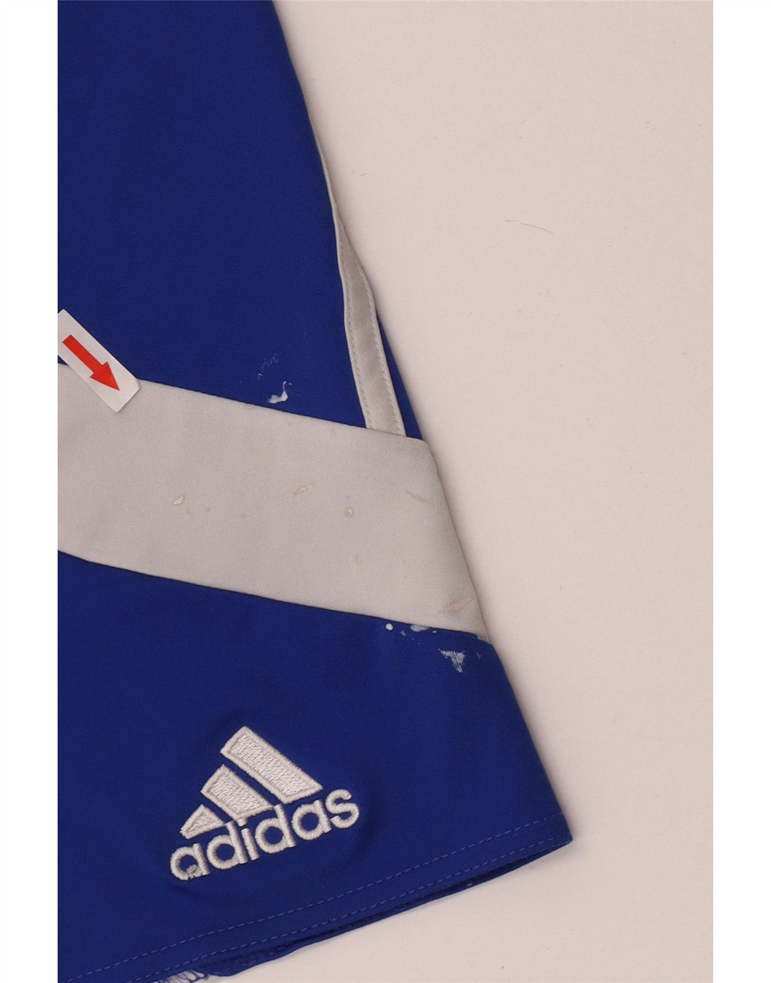 Męskie spodenki sportowe Adidas XL Niebieski poliester z blokami kolorów