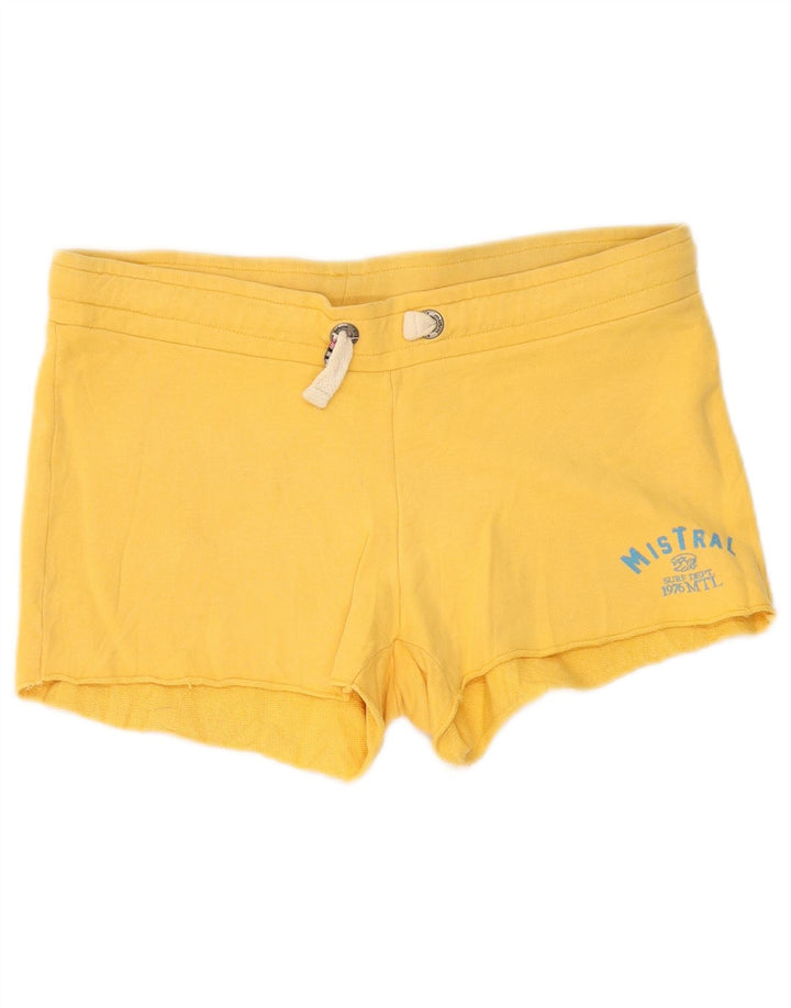 Damskie spodenki sportowe Mistral Graphic UK 10 Small Yellow