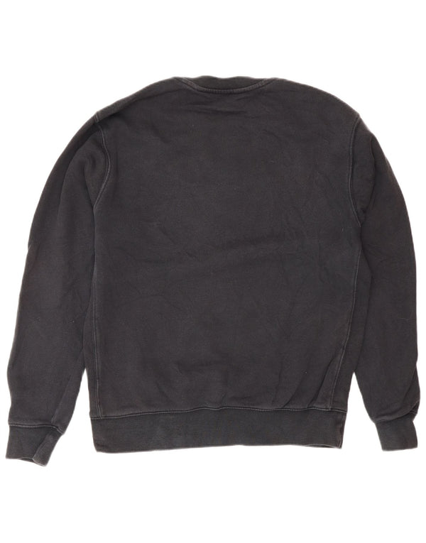 Damski sweter oversize Nike UK 10, mały, czarny, bawełniany
