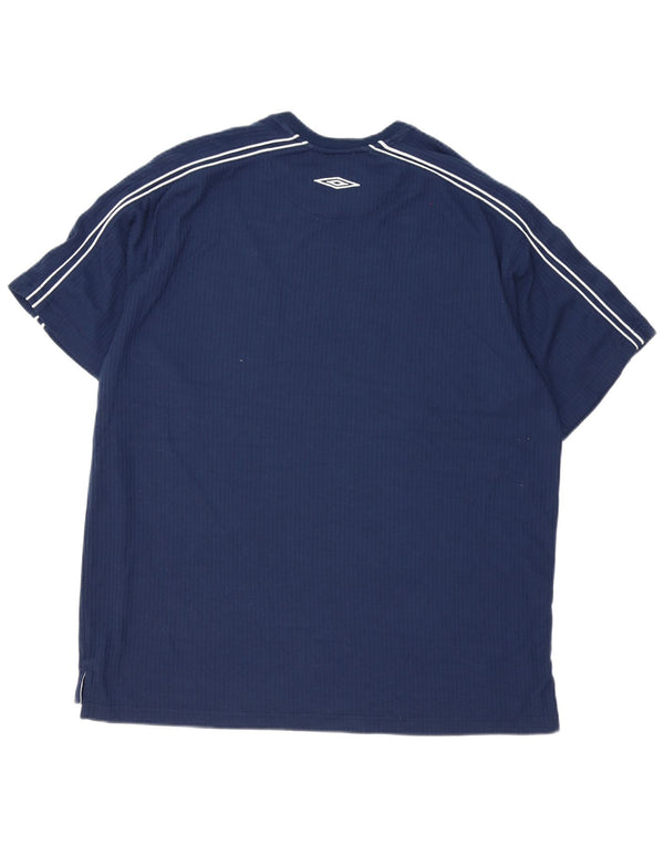 T-shirt męski Umbro Top XL, granatowy, poliester