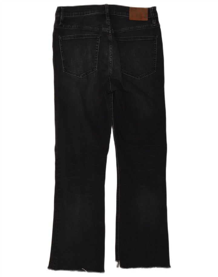 Damskie jeansy Bootcut J. CREW W28 L26 Czarne bawełniane