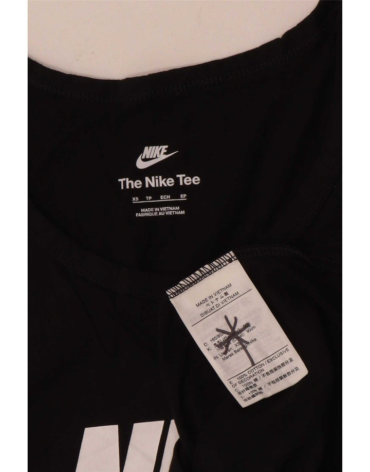 Męska koszulka z kamizelką z grafiką Nike XS, czarna, bawełniana