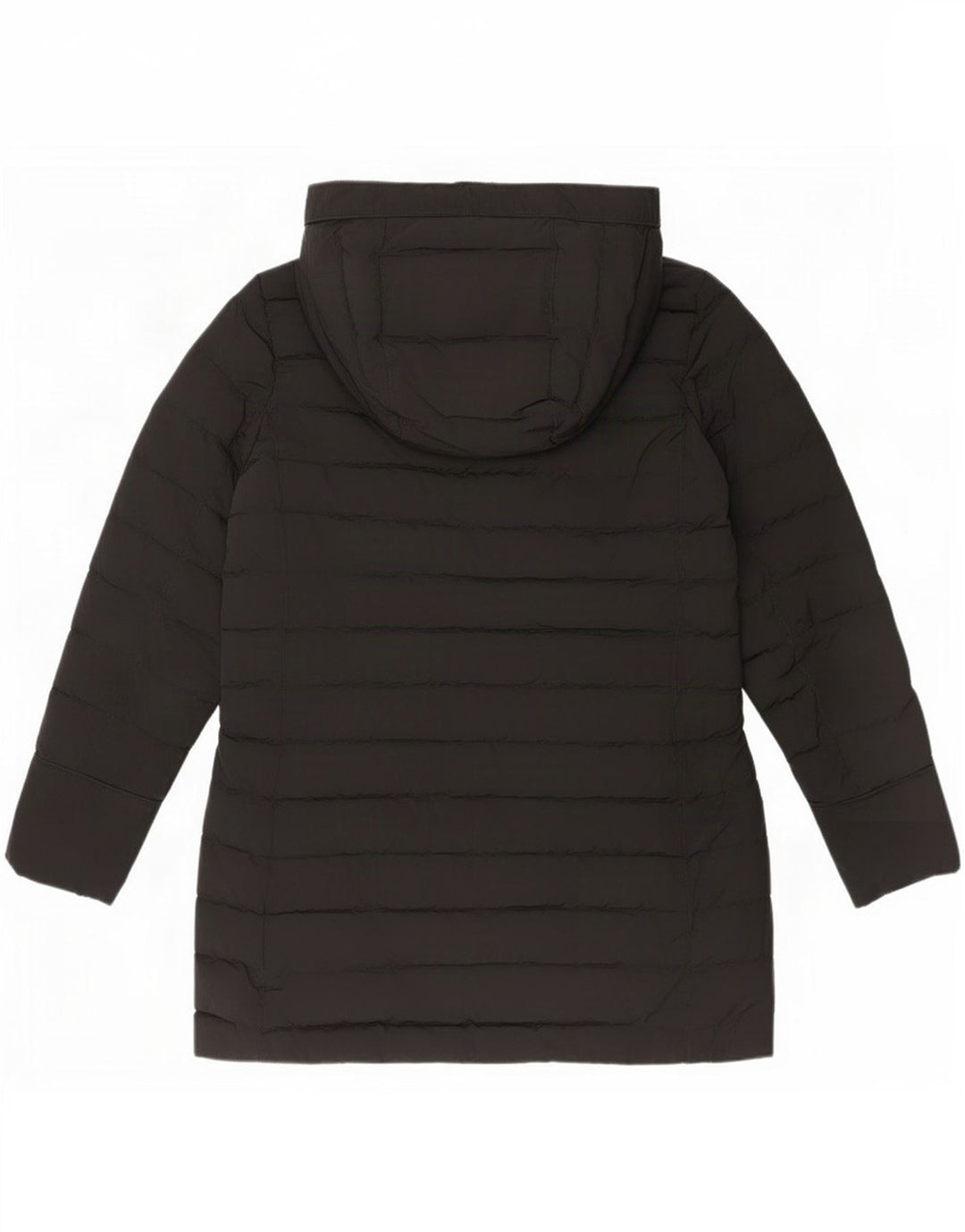 Damska ocieplana kurtka z kapturem Woolrich UK 10, mała, czarna, poliester