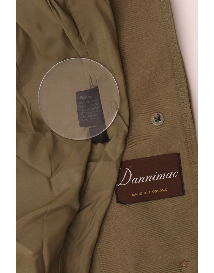 Płaszcz damski Dannimac UK 14, średni khaki, poliester