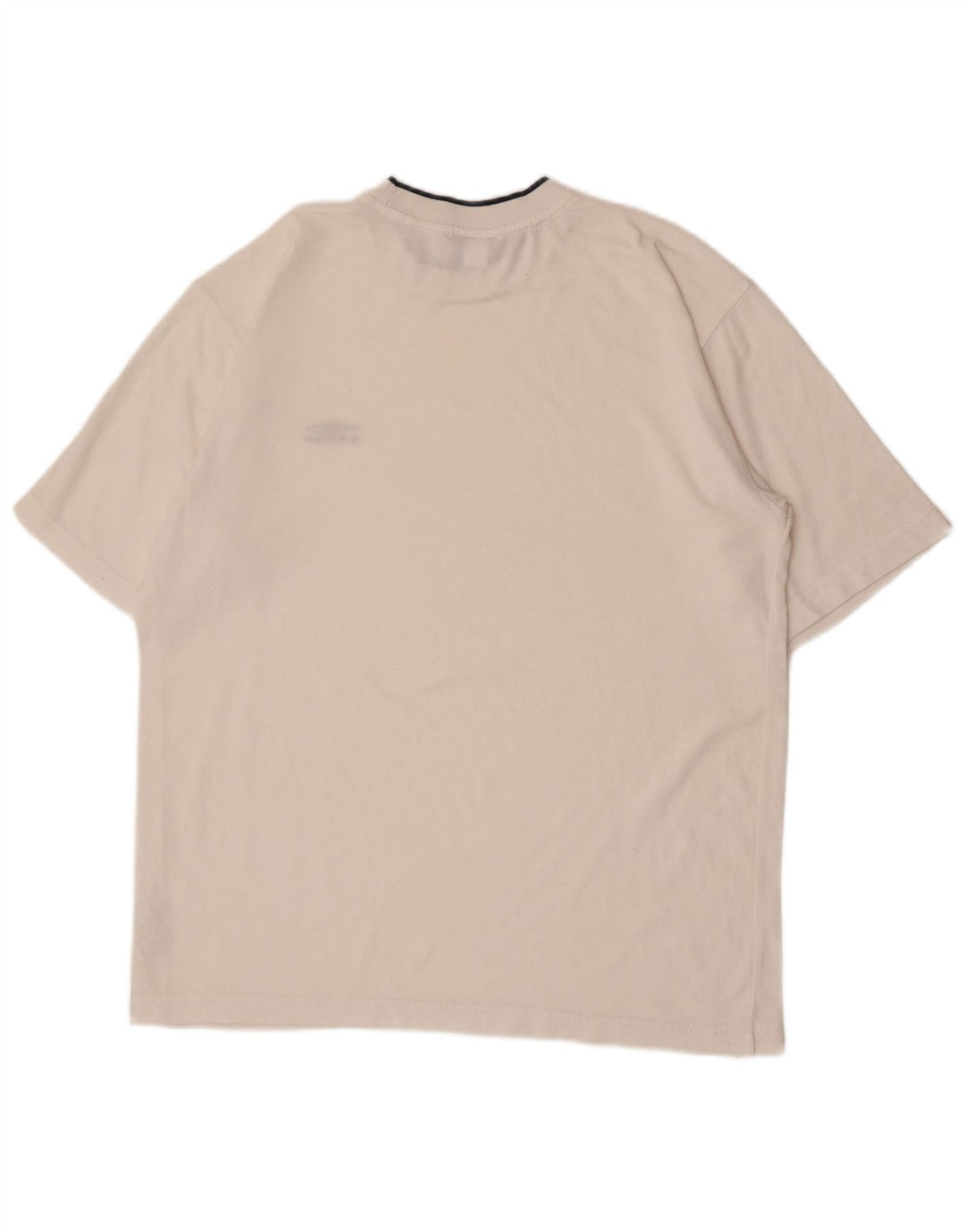 Męski T-shirt z grafiką Umbro, duży, złamany biały poliester