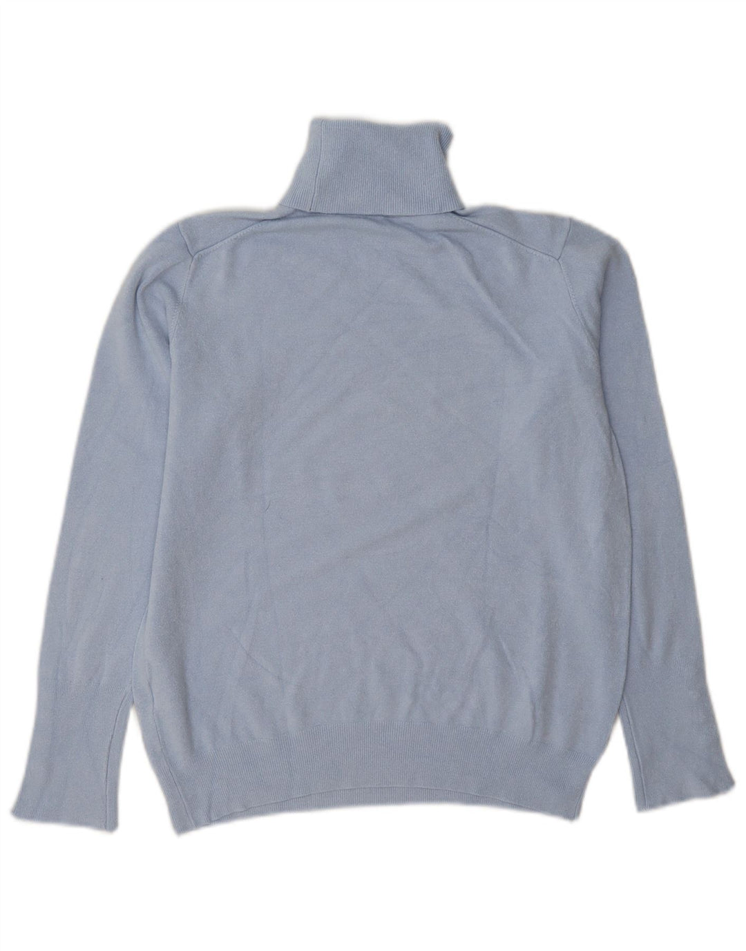 Damski sweter z golfem Zara UK 14, duży, niebieski, wiskoza