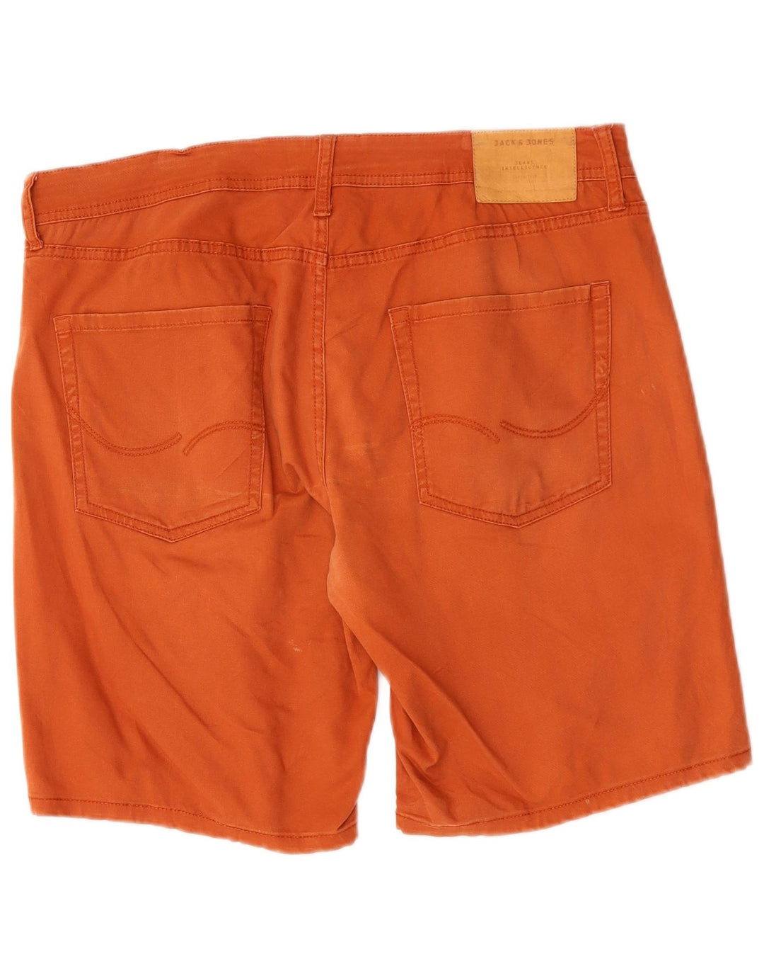 Męskie spodenki codzienne Jack & Jones W38 XL pomarańczowe